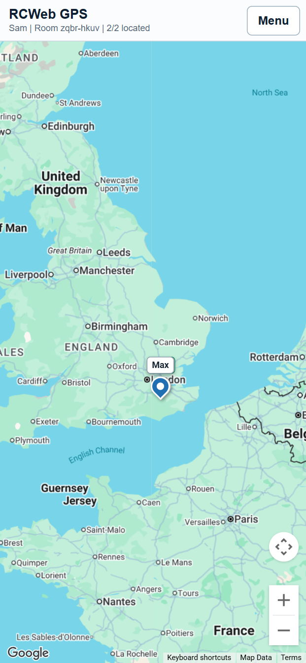 GPS App screenshot