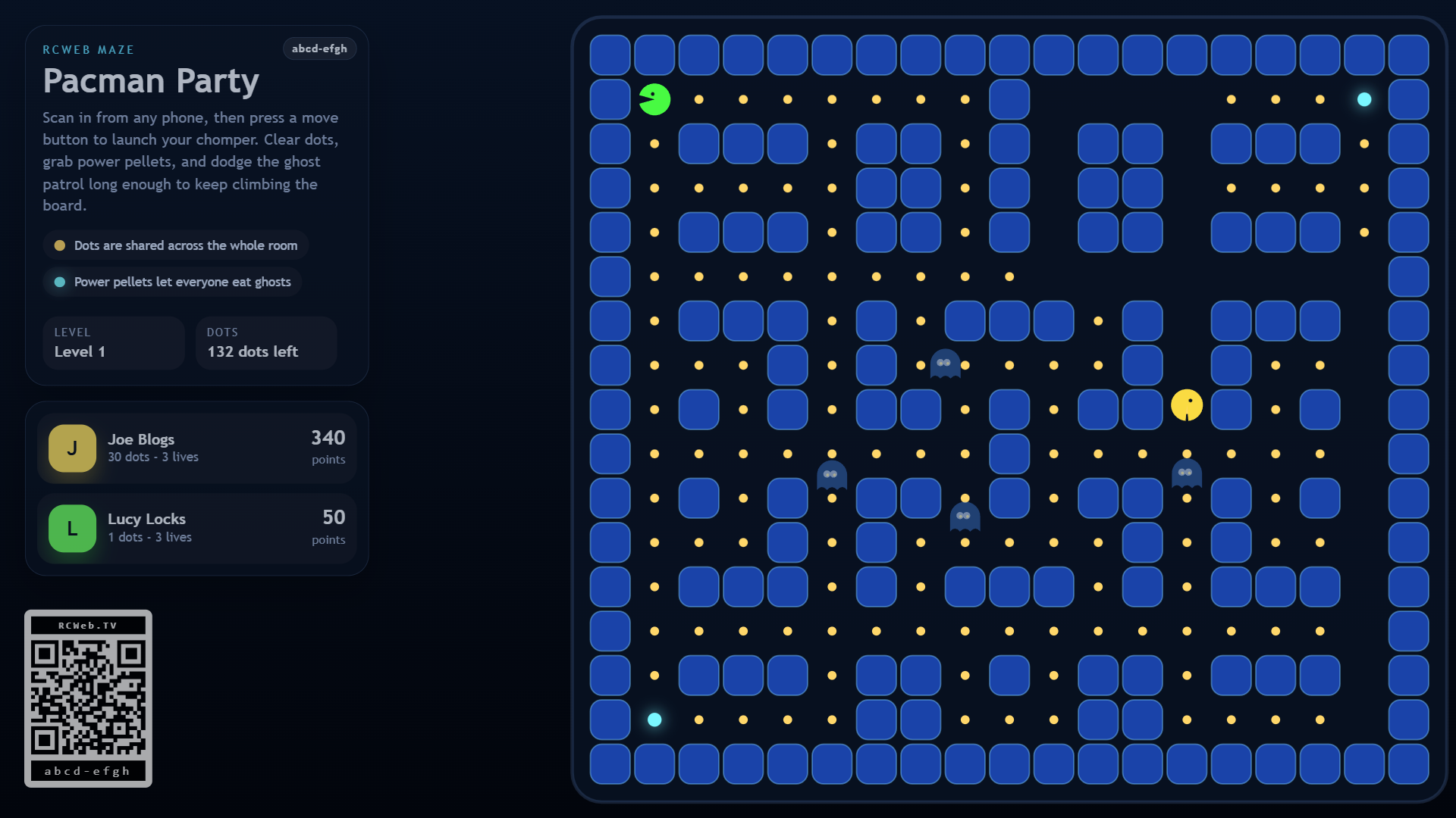 Pacman Party screenshot