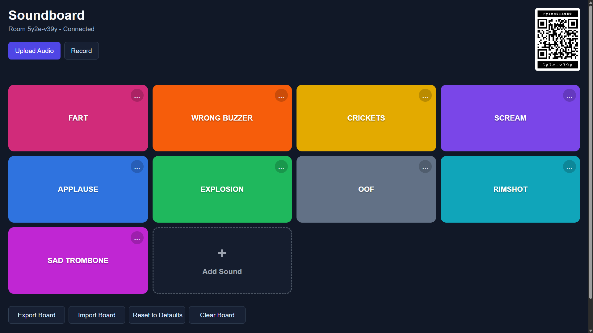 Soundboard App screenshot