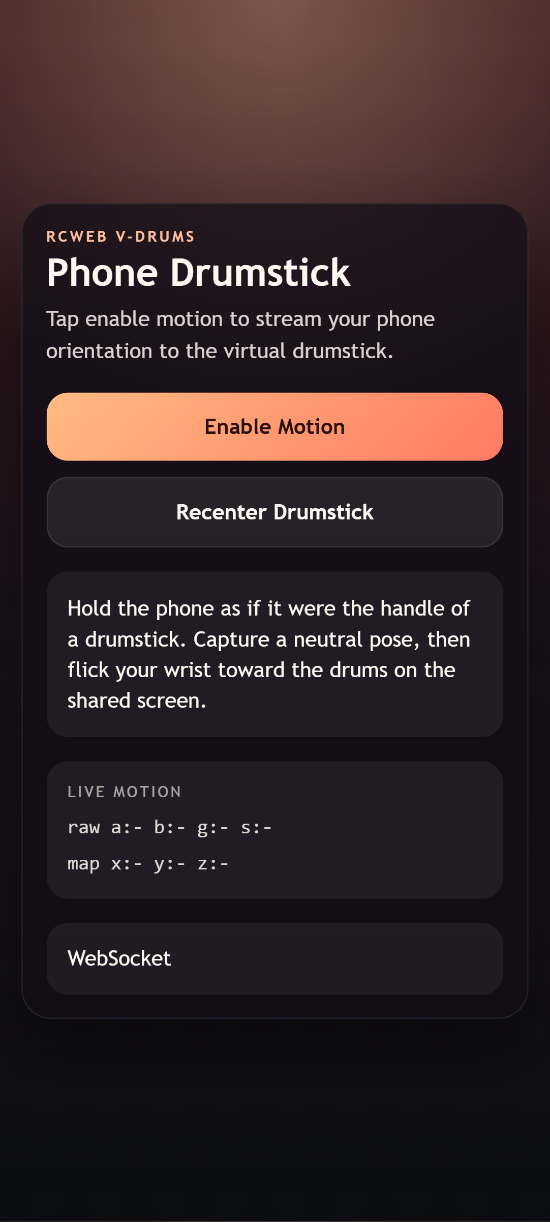 V-Drums App screenshot